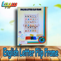 English Letter Flip Frame