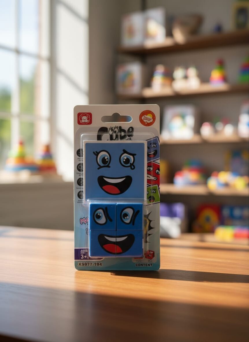 CUBE FACE CHANGE BLUE