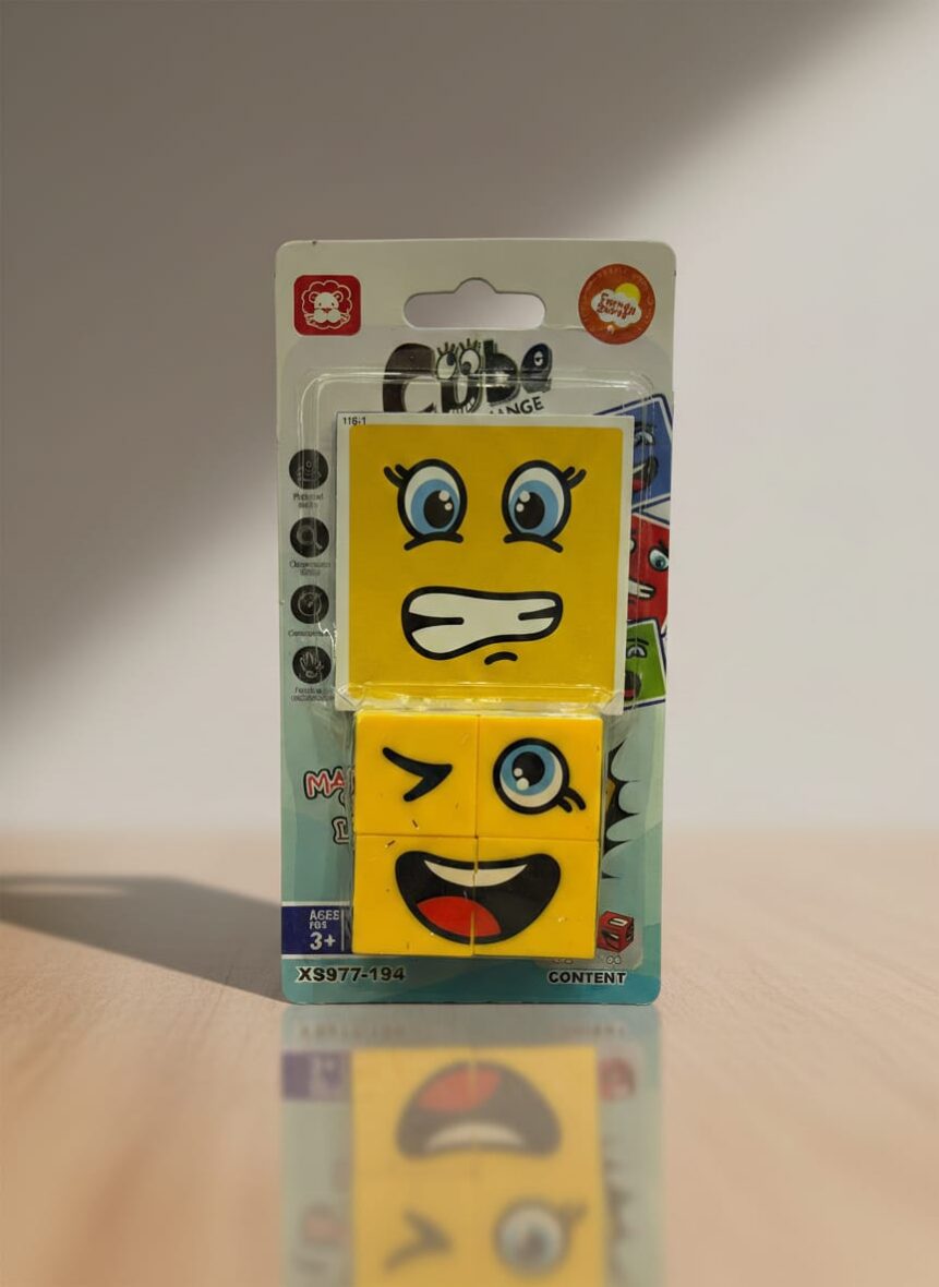 CUBE FACE CHANGE YELLOW