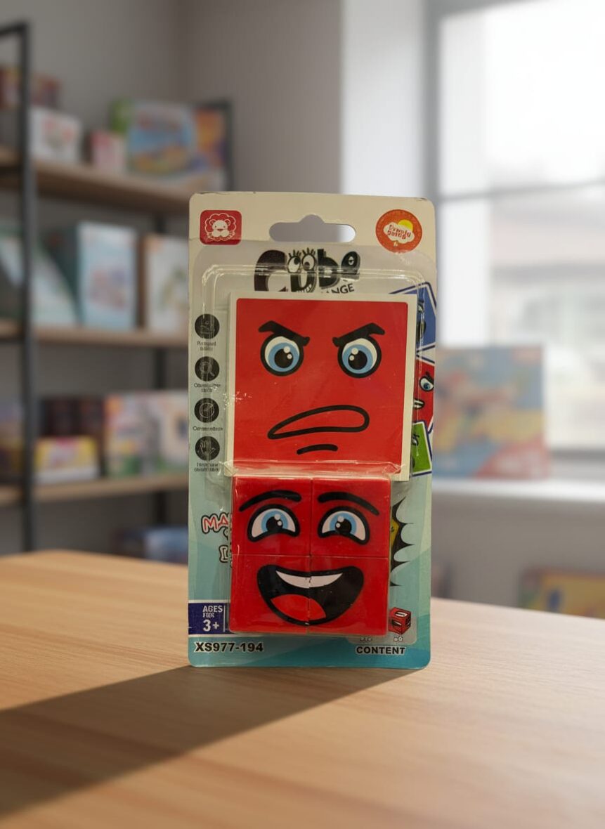 CUBE FACE CHANGE RED