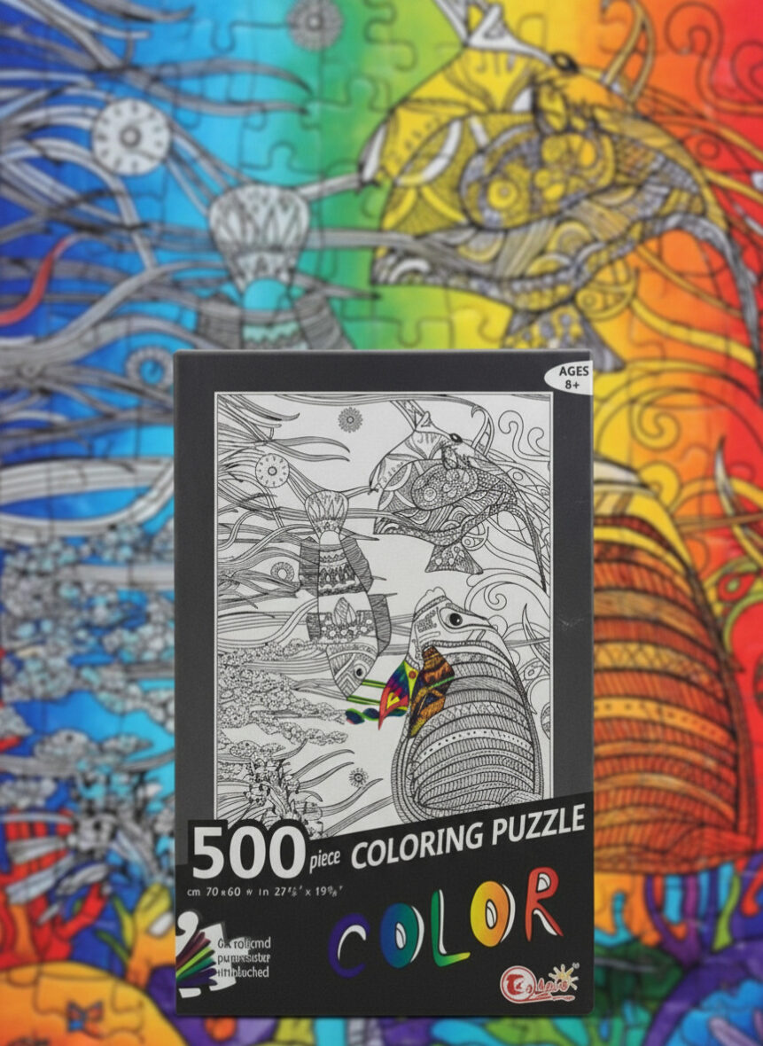 Coloring Puzzle 500 PCS
