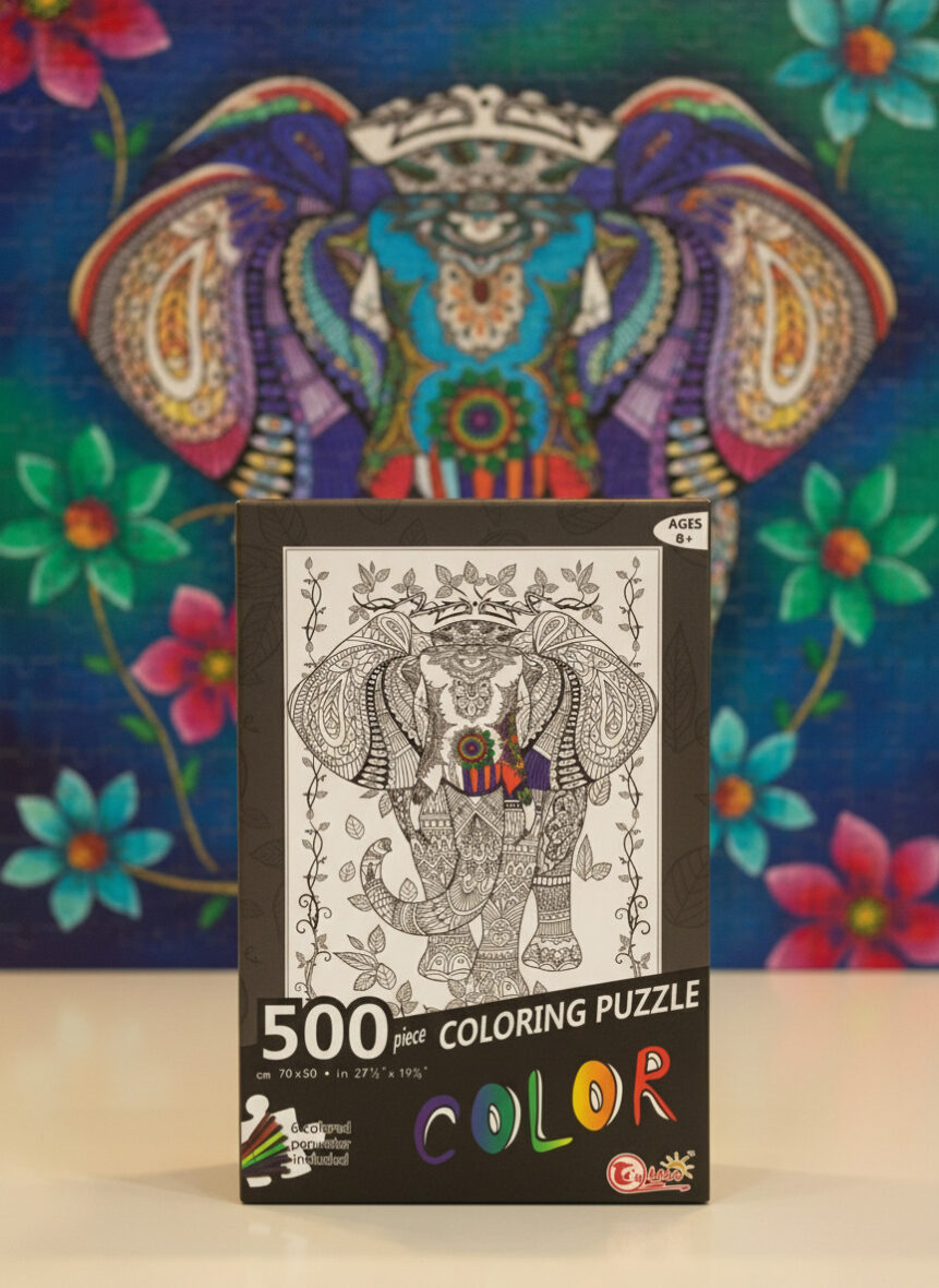 Coloring Puzzle 500 PCS