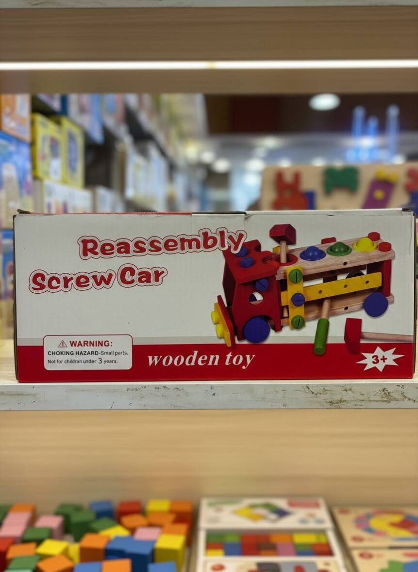 ميكانو عربية خشب