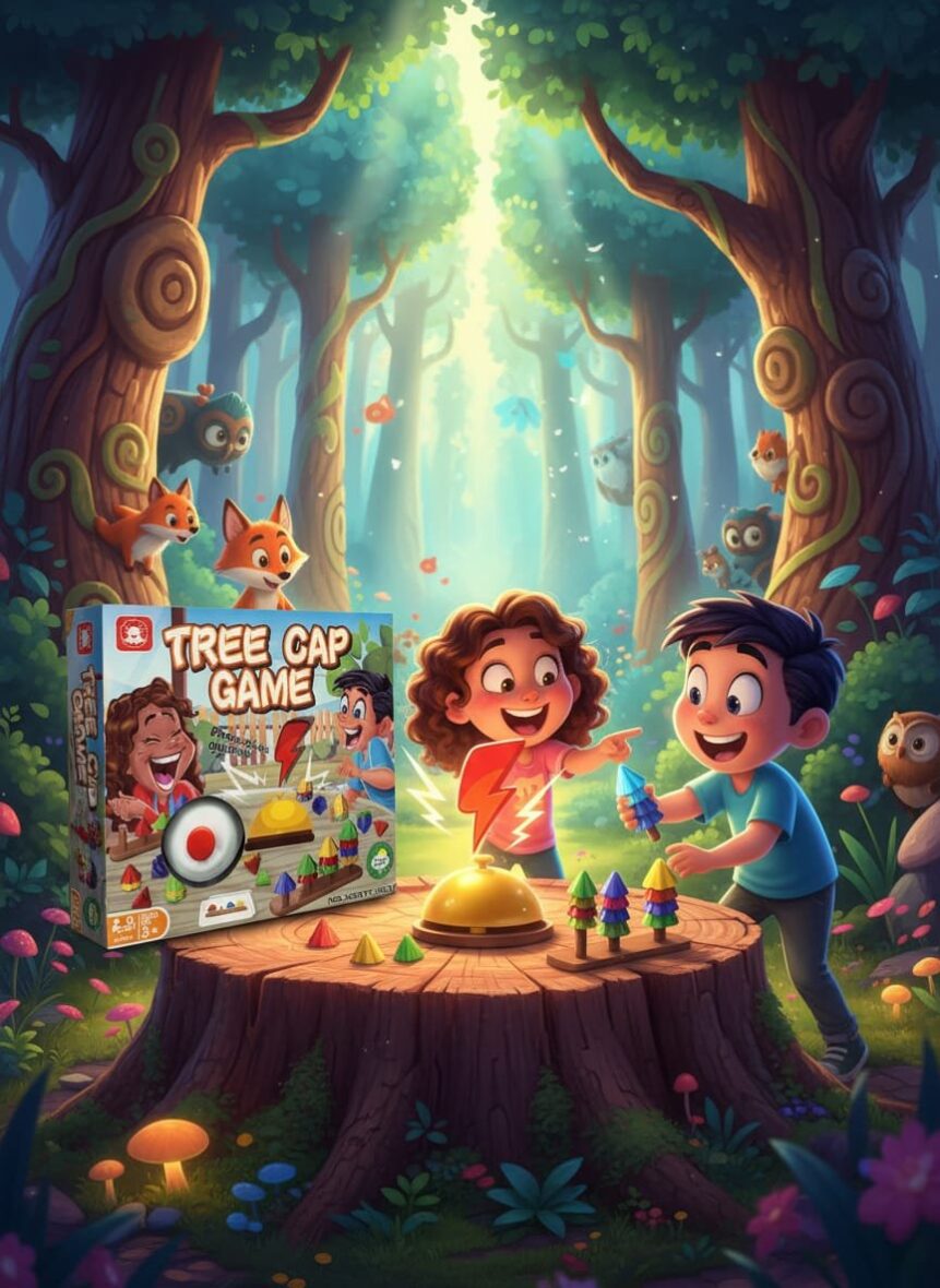 🌳🔔 Tree Cap Game – لعبة السرعة والتركيز استعد لتجربة مليانة حماس وضحك 😍