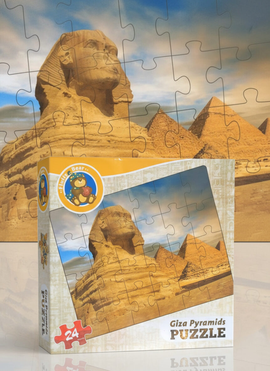 🇪🇬 لغز أهرامات الجيزة: Giza Pyramids Puzzle! 🧩