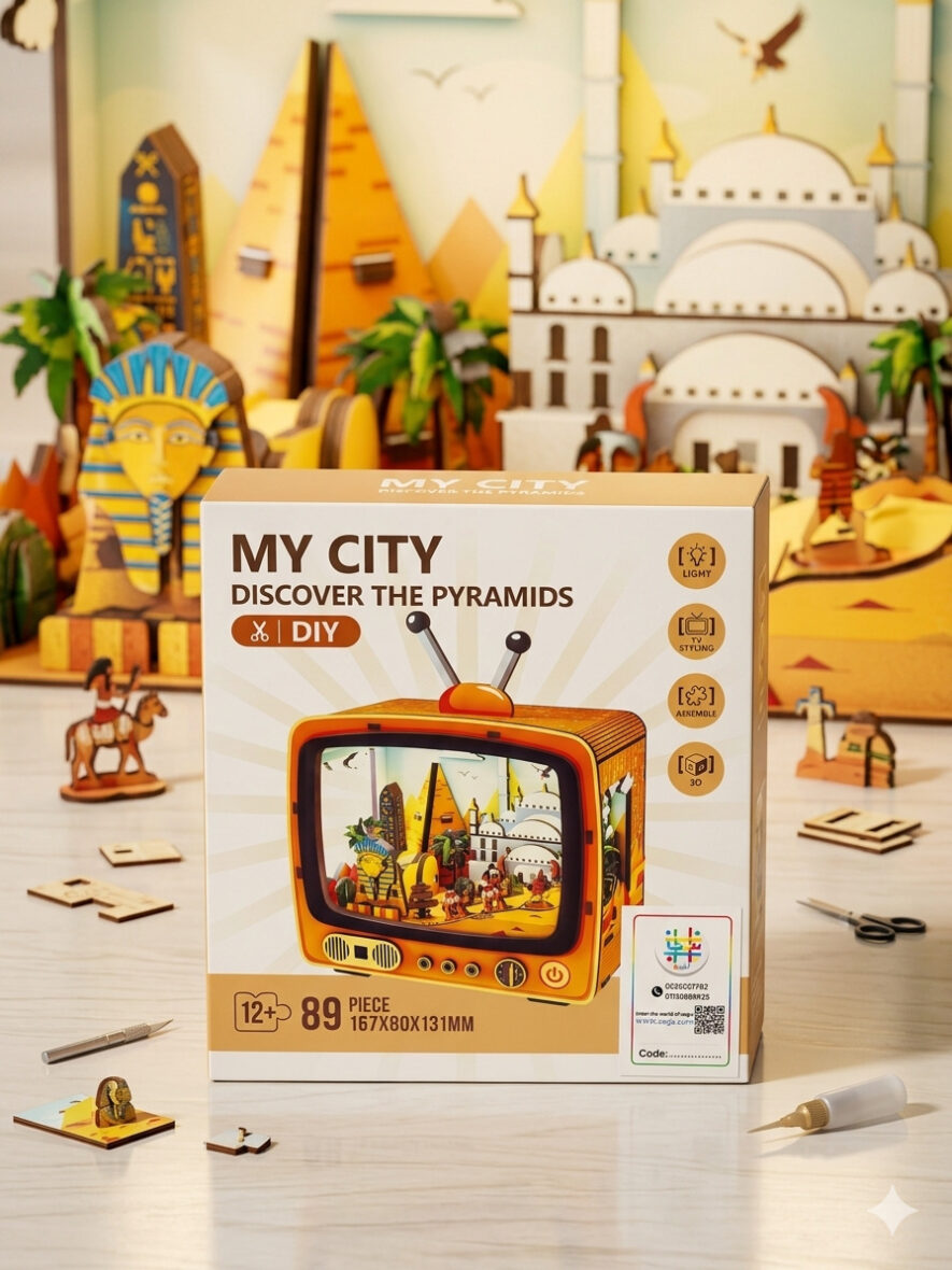 ​📺 لغز المدينة الفرعونية: My City: Discover the Pyramids! 🏗️ صمّم.. ركّب.. واعرض تحفتك!