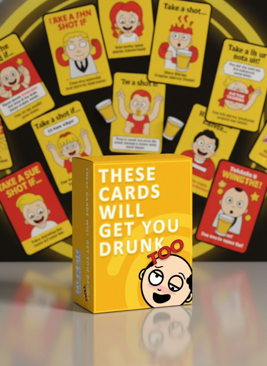 These Cards Will Get You Drunk Too – لعبة التحديات والضحك للشباب! 🃏 قعدة صحاب مفيهاش ملل!