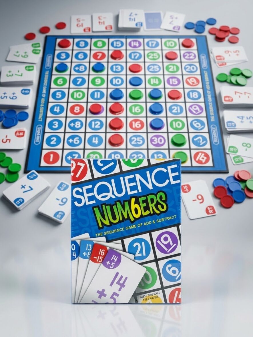 SEQUENCE NUMBERS – لعبة الأرقام والحساب السريع 🔢🎯