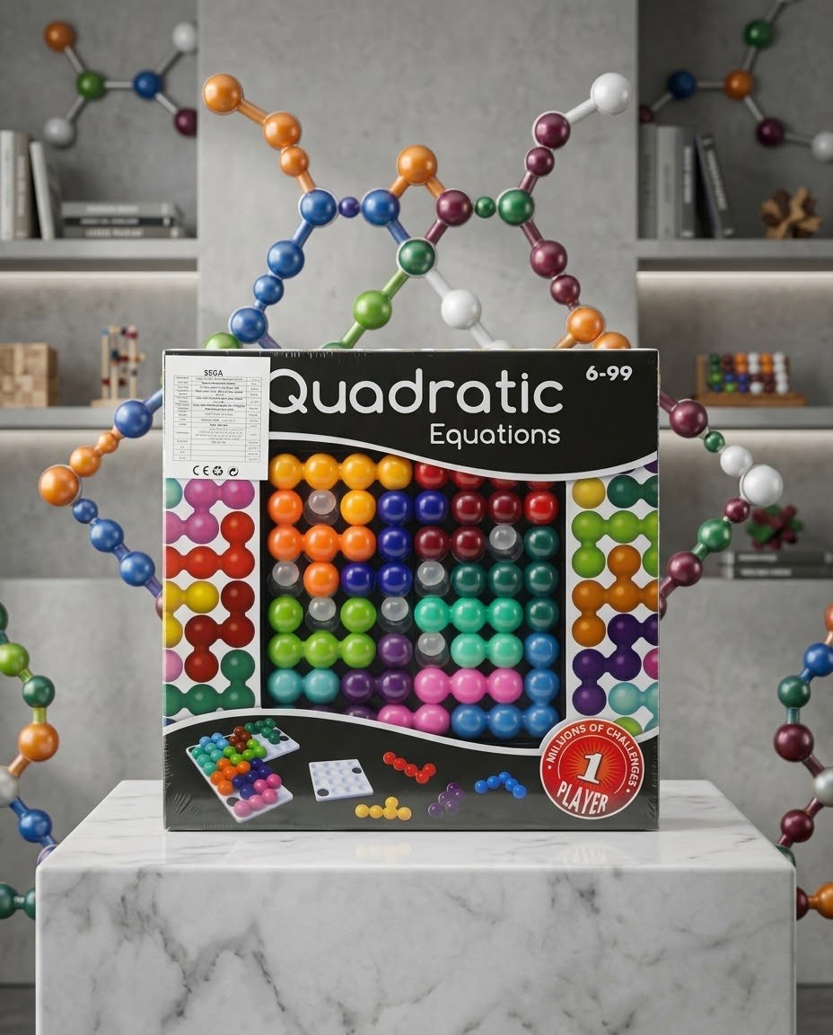 QUADRATIC EQUATIONS – لعبة الألغاز الفضائية والذكاء 🧩🔮