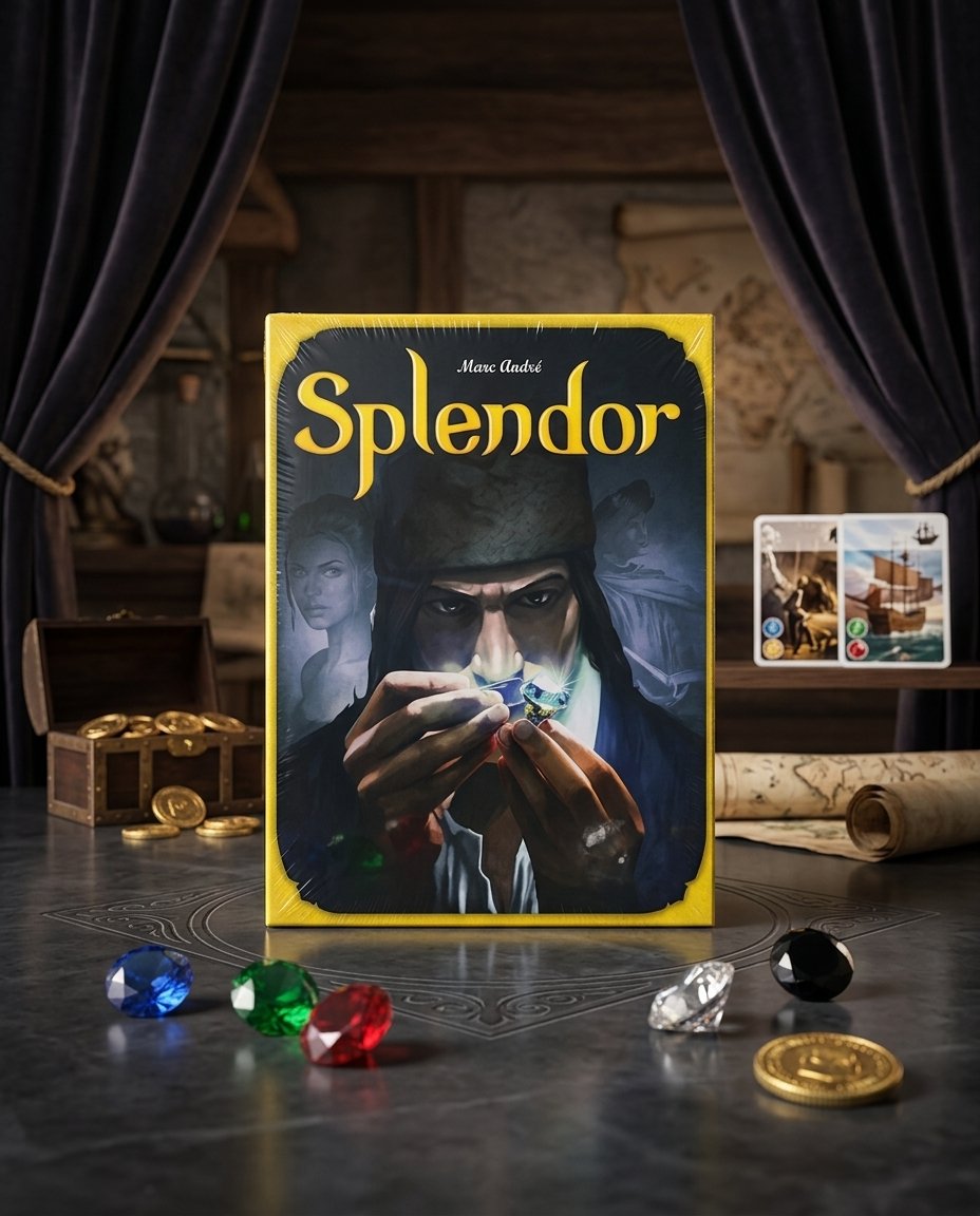 SPLENDOR – لعبة تجار الأحجار الكريمة 💎👑