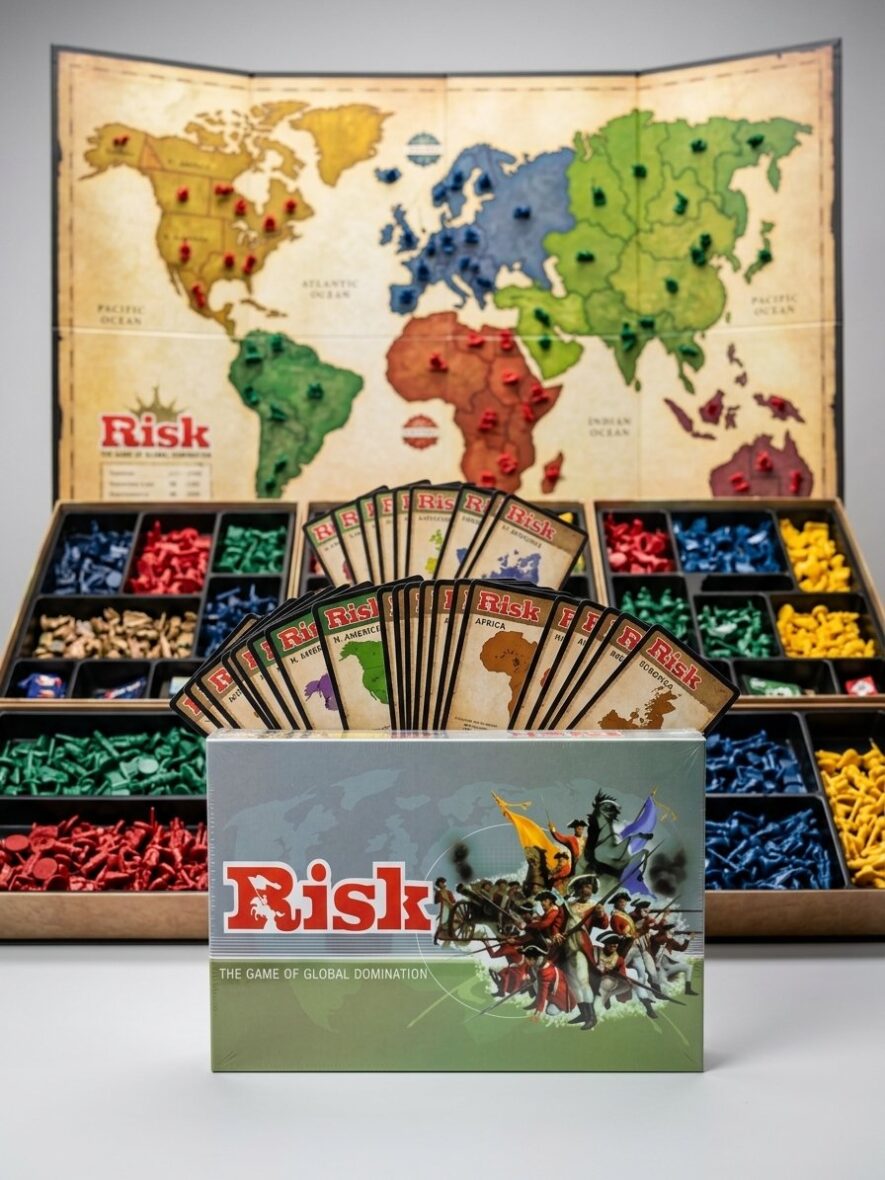 RISK – لعبة الهيمنة والسيطرة العالمية 🌍⚔️