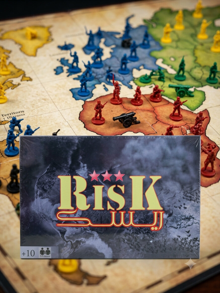 RISK – لعبة الهيمنة والسيادة الاستراتيجية 🌍⚔️