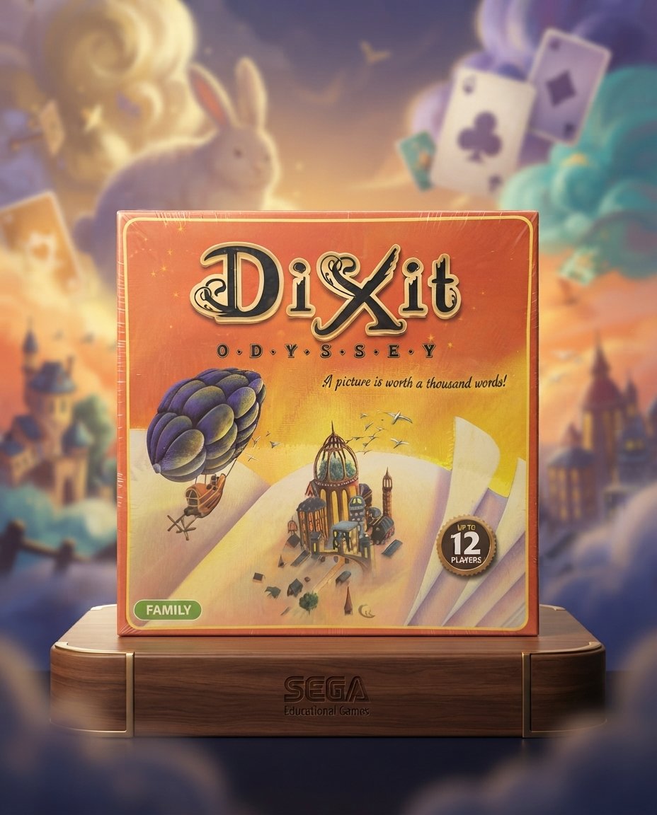 DIXIT: ODYSSEY – لعبة الخيال والقصص المصورة الساحرة 🎨✨