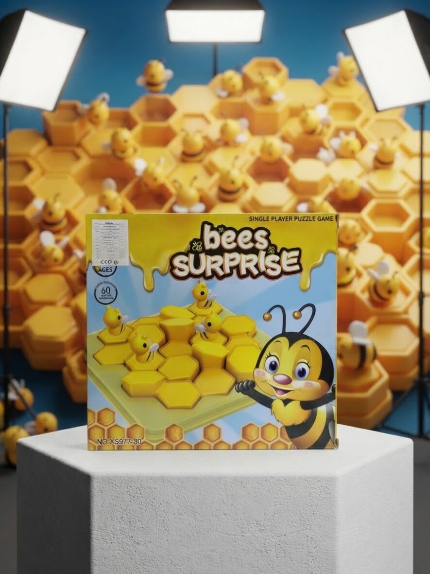 BEES SURPRISE – لعبة خلية النحل والمفاجآت الذكية 🐝🍯