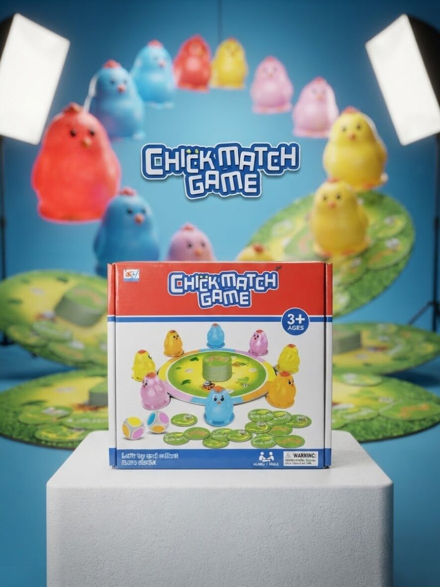 CHICK MATCH GAME 🐥🧠
– لعبة مطابقة الكتاكيت والذاكرة الممتعة 🐥🧠