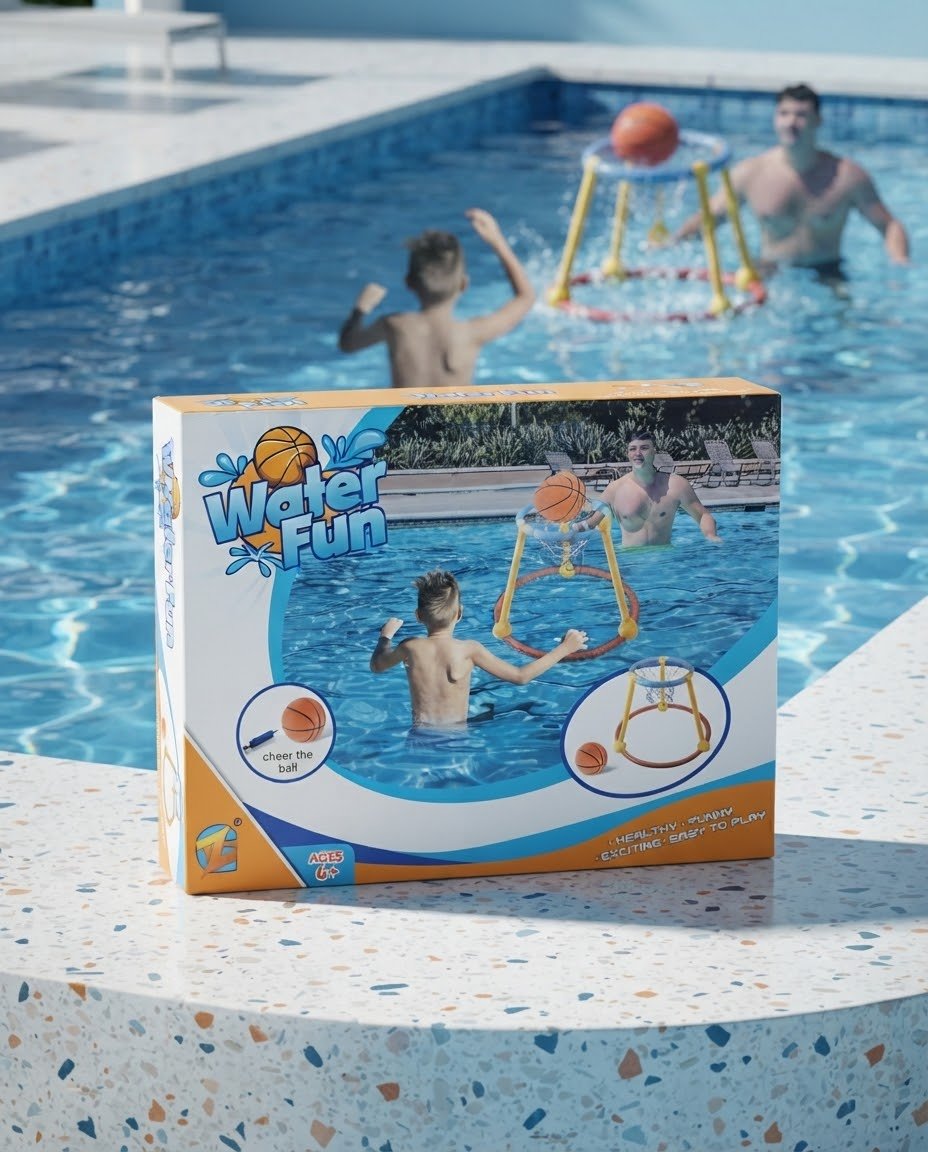 WATER FUN GAM🏀🌊
لعبة كرة السلة المائية الممتعة 🏀🌊