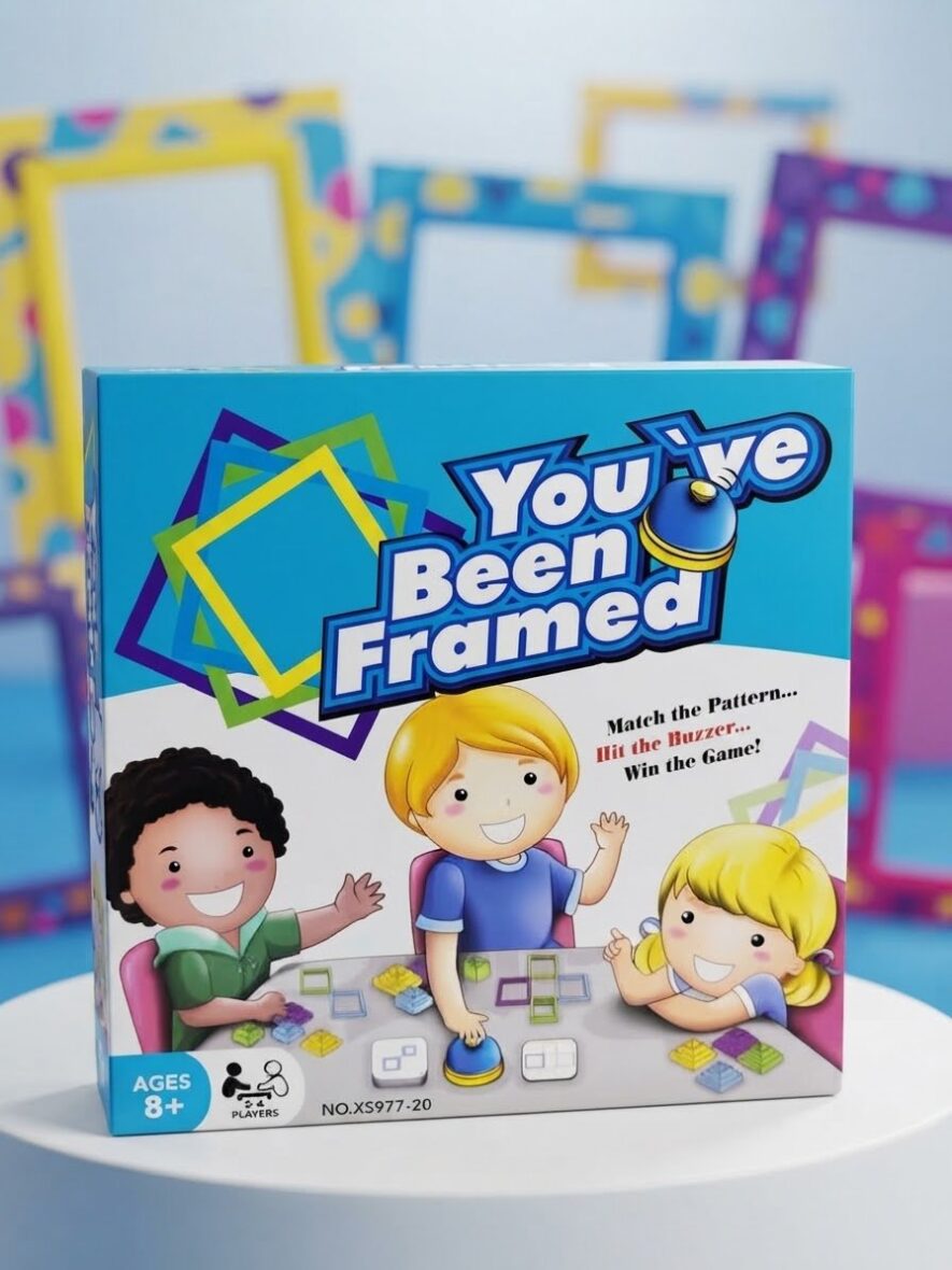 YOU’VE BEEN FRAME🖼️🔔
لعبة المطابقة والإطارات السريعة 🖼️🔔