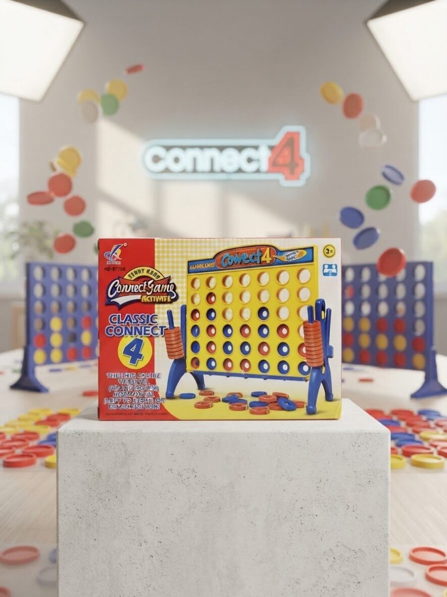 🔴 لعبة Connect 4: معركة التخطيط والذكاء!