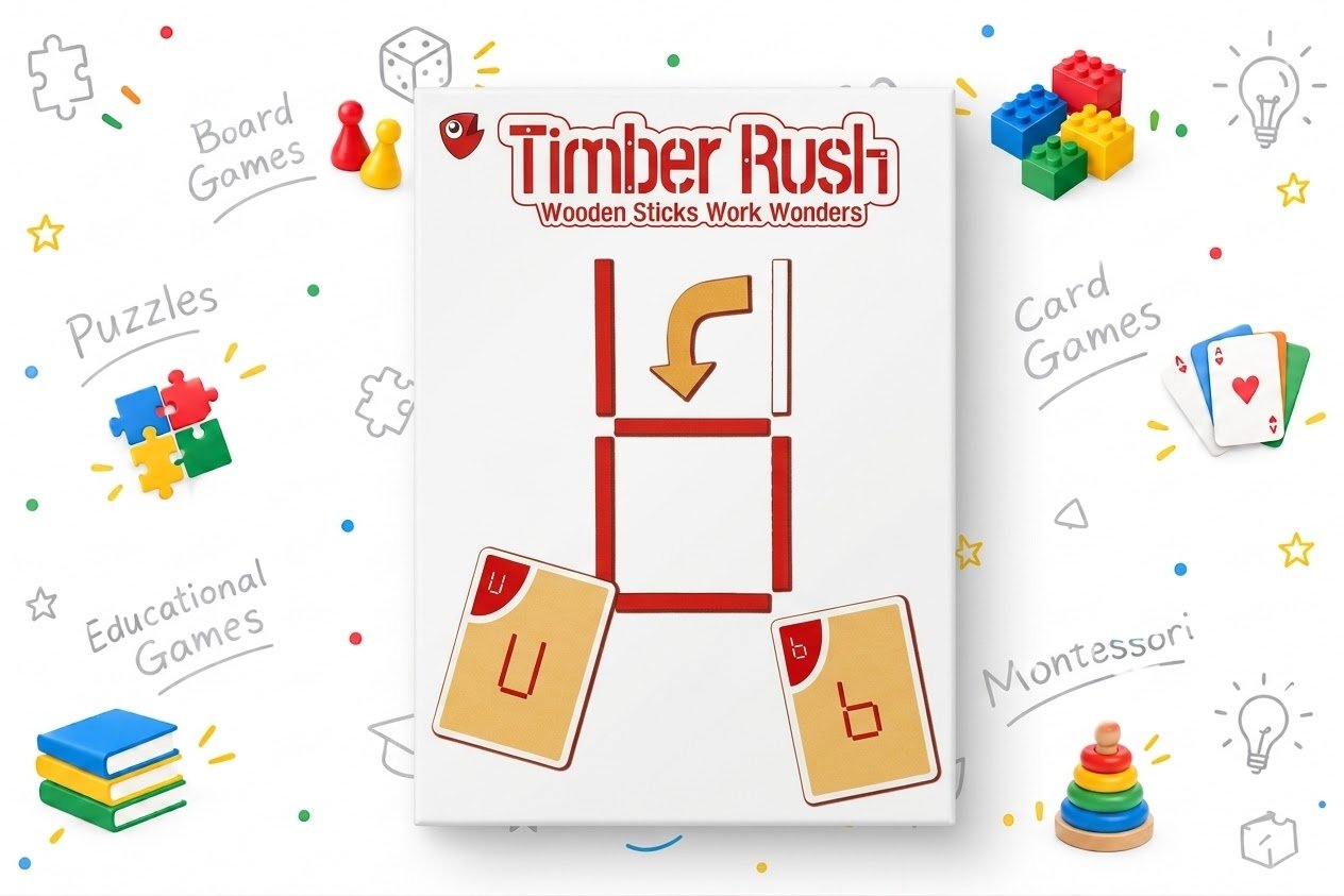Timber Rush – لعبة تحدي الأعواد الخشبية 🧠